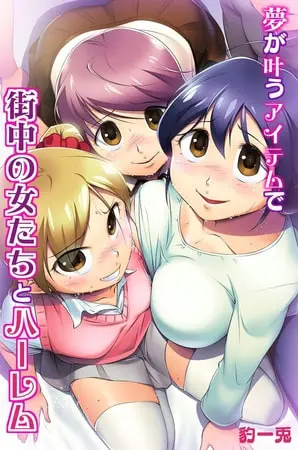 夢が叶うアイテムで街中の女たちとハーレムの表紙
