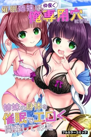 催眠姉妹は仲良く俺専用穴になる。姉妹の身体を催眠でエロく開発してみたの表紙