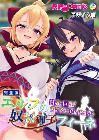 エルフの奴●御子フィーネ 完全版 ～貧乳で巨乳！劣等メスの発情ビッチ堕ち～ モザイク版の表紙