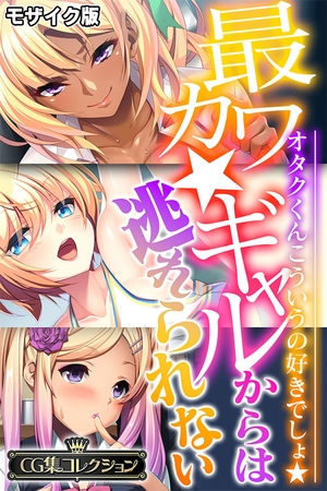 最カワ★ギャルからは逃れられない ～オタクくんこういうの好きでしょ★～ 【CG集コレクション】 モザイク版の表紙