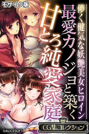 最愛カノジョと築く甘とろ純愛家庭 ～儚く健気な妖艶美女ヒロイン～【CG集コレクション】 モザイク版の表紙