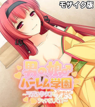 男の娘♂ハーレム学園 モザイク版 ~可愛いあのコを×××ちゃいました!?~の表紙 男の娘♂ハーレム学園 モザイク版 ~可愛いあのコを×××ちゃいました!?~の表紙
