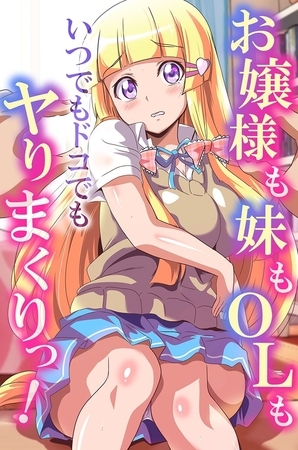 お嬢様も妹もOLもいつでもドコでもヤりまくりっ！の表紙