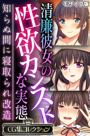 清廉彼女の性欲カンストな実態 ～知らぬ間に寝取られ改造～【CG集コレクション】 モザイク版の表紙