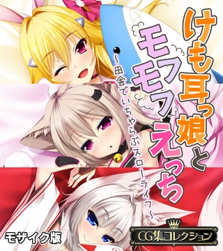 けも耳っ娘とモフモフえっち ～田舎でいちゃらぶスローライフ～【CG集コレクション】 モザイク版の表紙