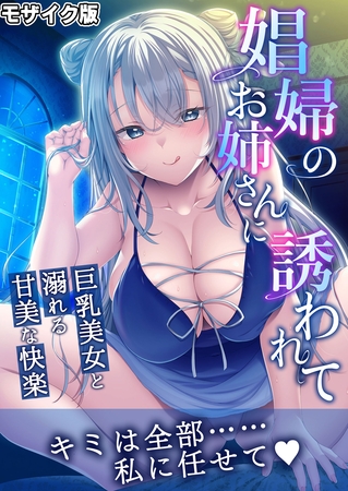 娼婦のお姉さんに誘われて ~巨乳美女と溺れる甘美な快楽~ モザイク版の表紙 娼婦のお姉さんに誘われて ~巨乳美女と溺れる甘美な快楽~ モザイク版の表紙