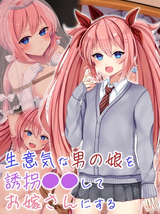 生意気な男の娘を誘拐●●してお嫁さんにするの表紙