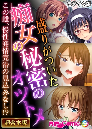 盛りがついた痴女の秘密のオツトメ ～この雌、慢性発情完治の見込みなし！？～【超合本シリーズ】 モザイク版の表紙