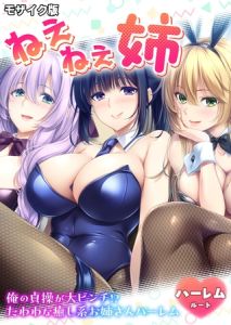 ねぇねぇ姉 ～俺の貞操が大ピンチ！？たわわな癒し系お姉さんハーレム～ ハーレムルート モザイク版 [CeRev, Porro-Mosaic(著)]  (BJ02333801)