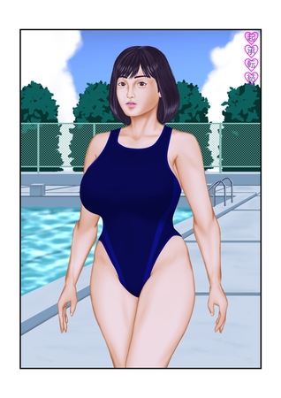 起承転結～競泳水着プール編の表紙